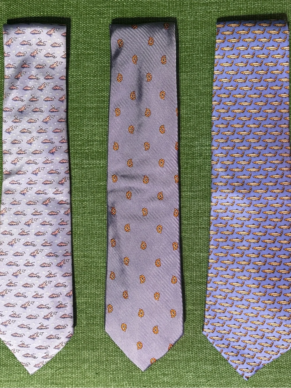 Lot Of 11 Summer Spring Ties Designer Silk Brooks Brothers Makers Zegna Tie +